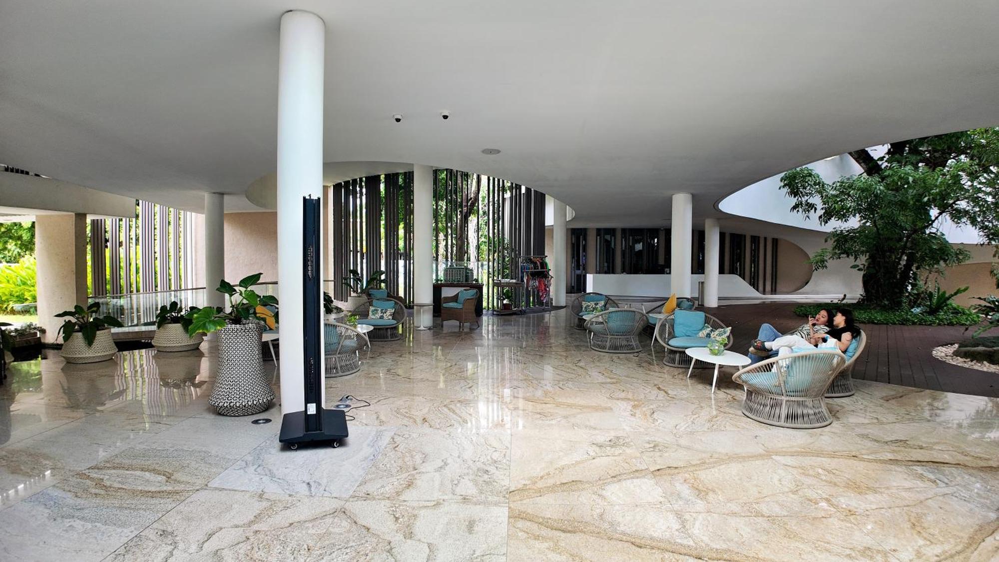 Dominiks Stylish Resort Gem Ocean View Pool Queen Bed At Tambuli 8 Floor Fast Wifi Lapu-Lapu City Zewnętrze zdjęcie