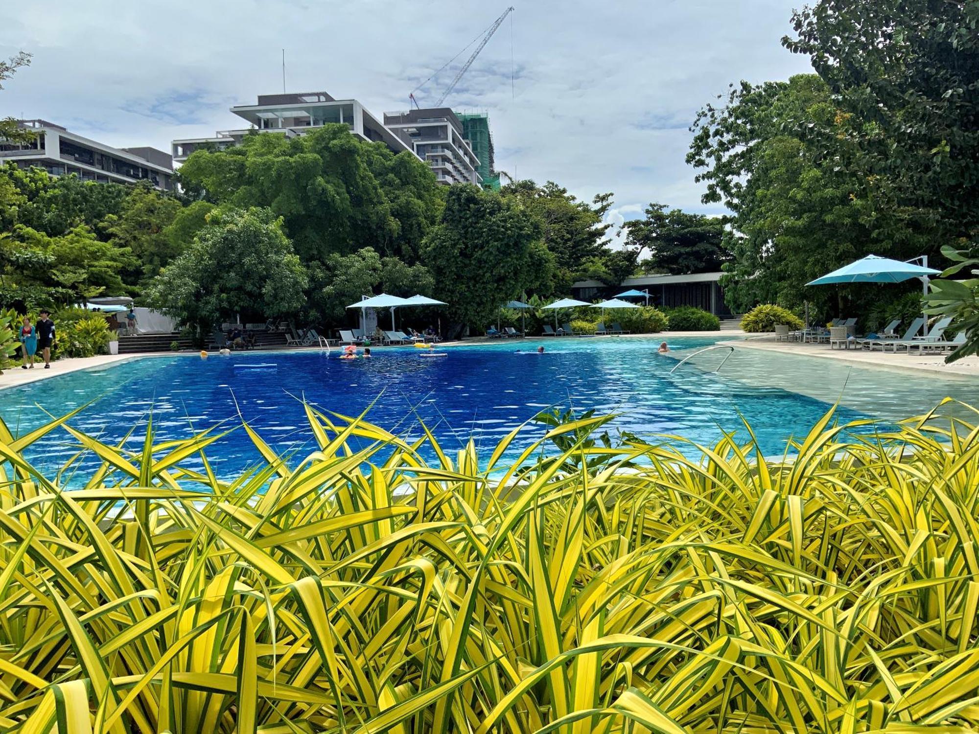 Dominiks Stylish Resort Gem Ocean View Pool Queen Bed At Tambuli 8 Floor Fast Wifi Lapu-Lapu City Zewnętrze zdjęcie